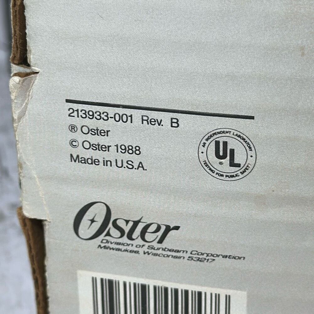 Vintage 80s Oster Swedish Style Handheld Electric Massager 138-11 USA WORKS - Picture 6 of 7